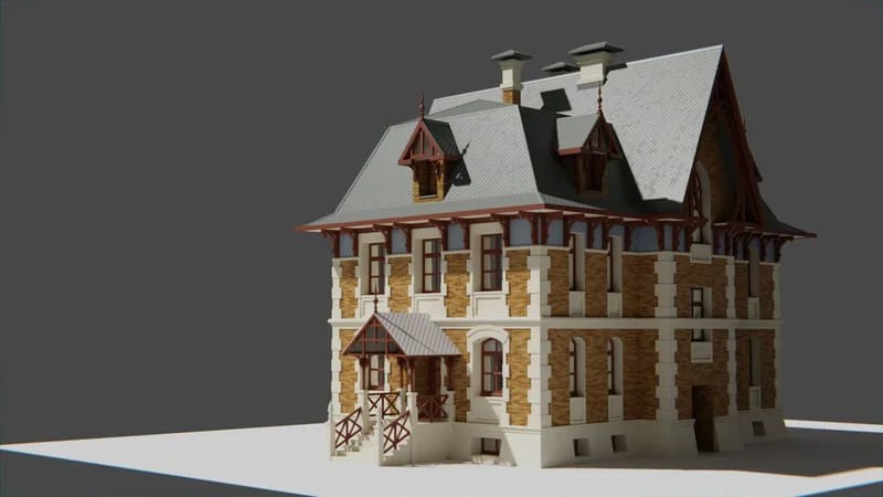Heritage Manor Study artwork