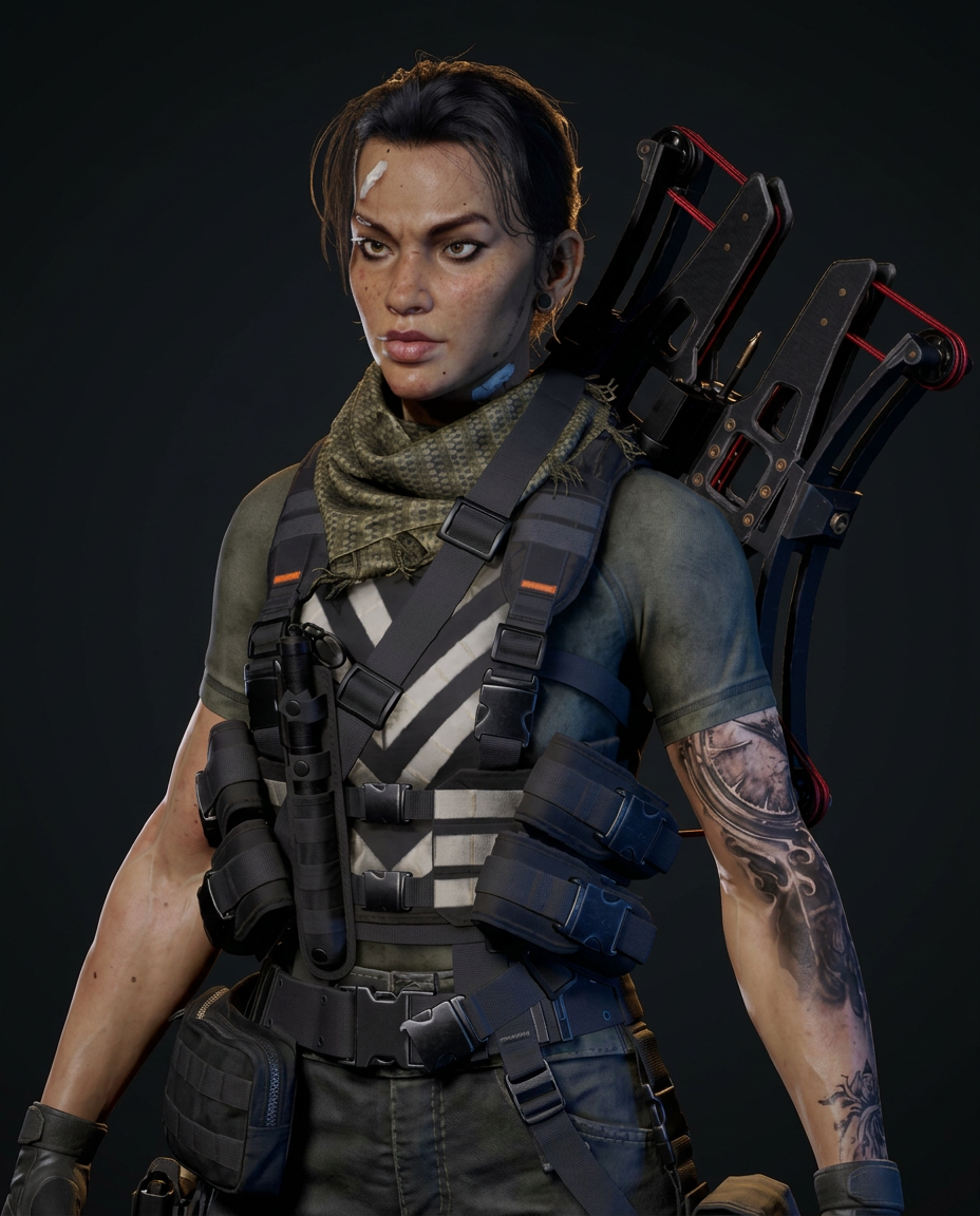 Game Character character render