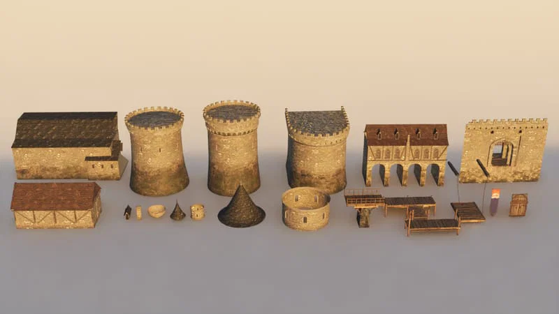 Fortress Asset Kit artwork